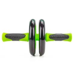 Rueda Abdominales Doble Max Sports Roly Verde/Negro