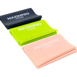 Set 3 Bandas Resistencia Maximpro Teki 120x15cm