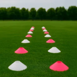 Set 40 Conos Zastor AG-404 Fucsia/Blanco