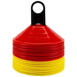 Set 40 Conos Zastor AG-404 Rojo/Amarillo