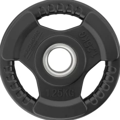 Set 2 Discos Caucho Maximpro Masos C/Agarre 1'25kg