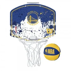 Set Minicanasta Wilson Team Mini Hoop NBA Warriors