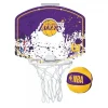 Set Minicanasta Wilson Team Mini Hoop NBA Lakers