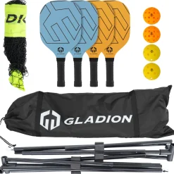 Set Red Pickleball Gladion Playcourt