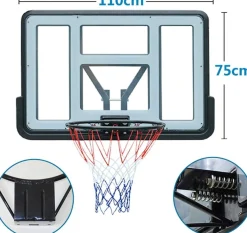 Set Tablero Baloncesto Moxen Swish