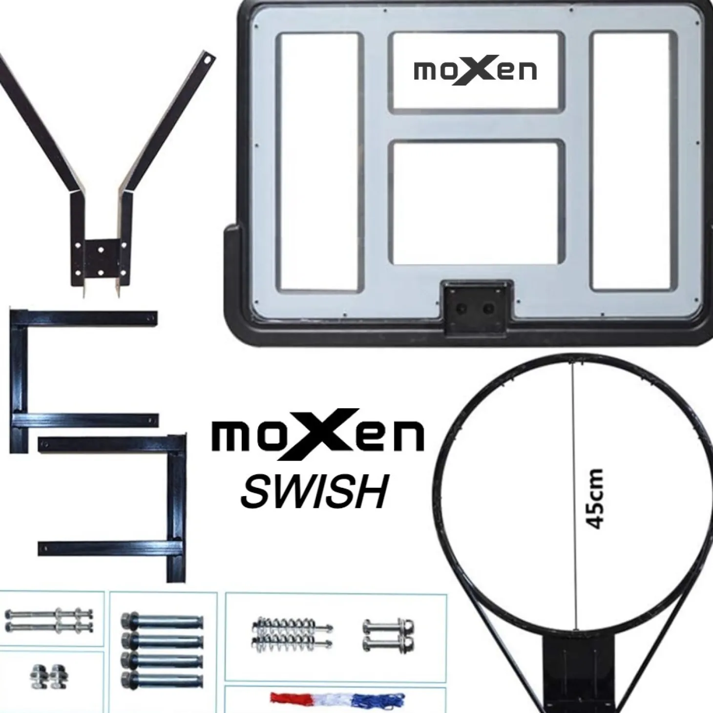 Set Tablero Baloncesto Moxen Swish