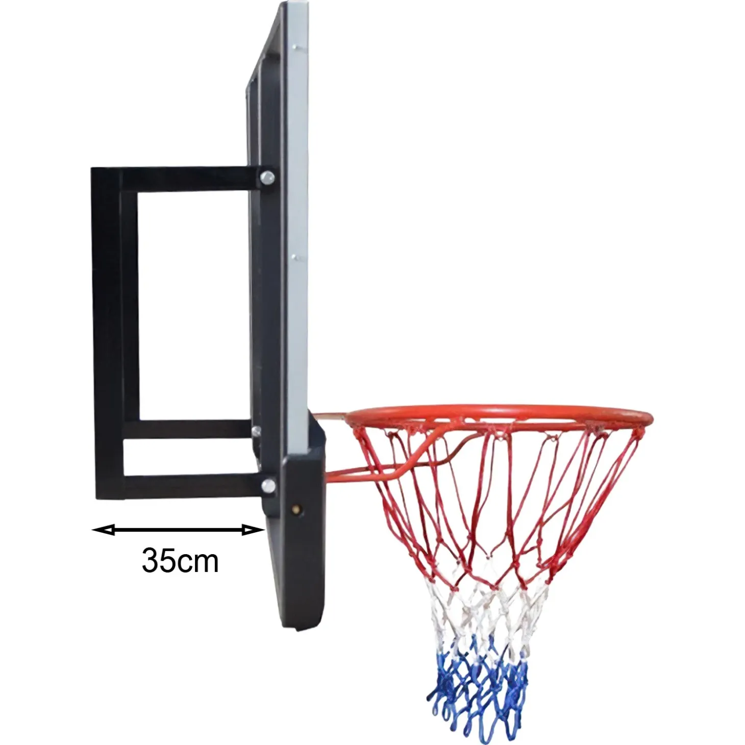 Set Tablero Baloncesto Moxen Jumper Glass 136x80cm