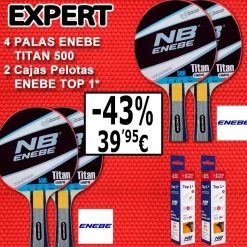 Set Tenis Mesa Enebe Expert