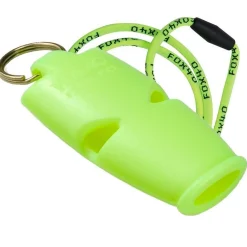 Silbato FOX 40 Micro Amarillo Neón Cordón