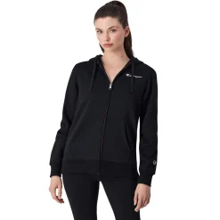 Sudadera Champion Hood FZ Zip Negro