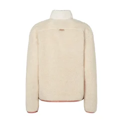 Sudadera Kappa Felax Blanco/Rosa