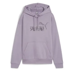 Sudadera Puma ESS+ Animal Lila