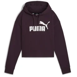 Sudadera Puma ESS Cropped Berenjena