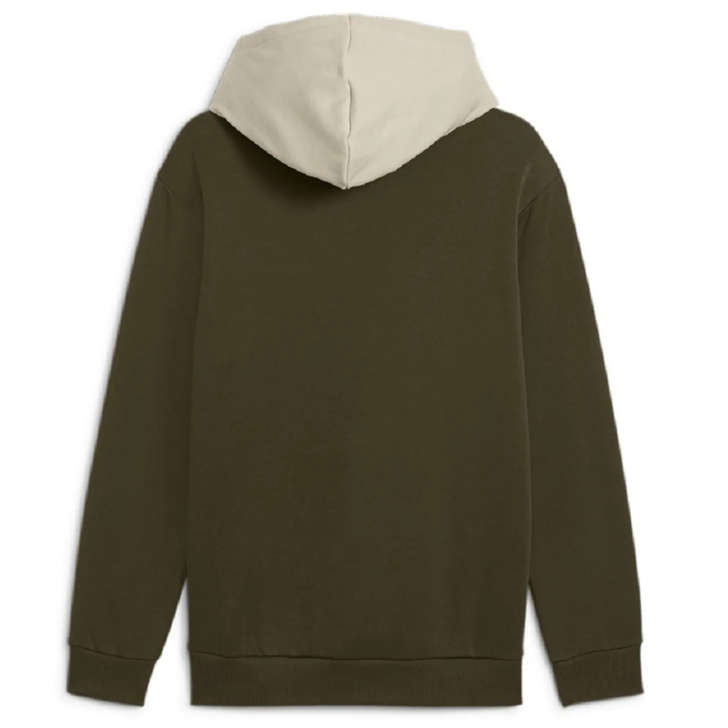 Sudadera Puma Power Colorblock Verde/Blanco