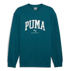 Sudadera Puma Squad Crew Azul Petróleo