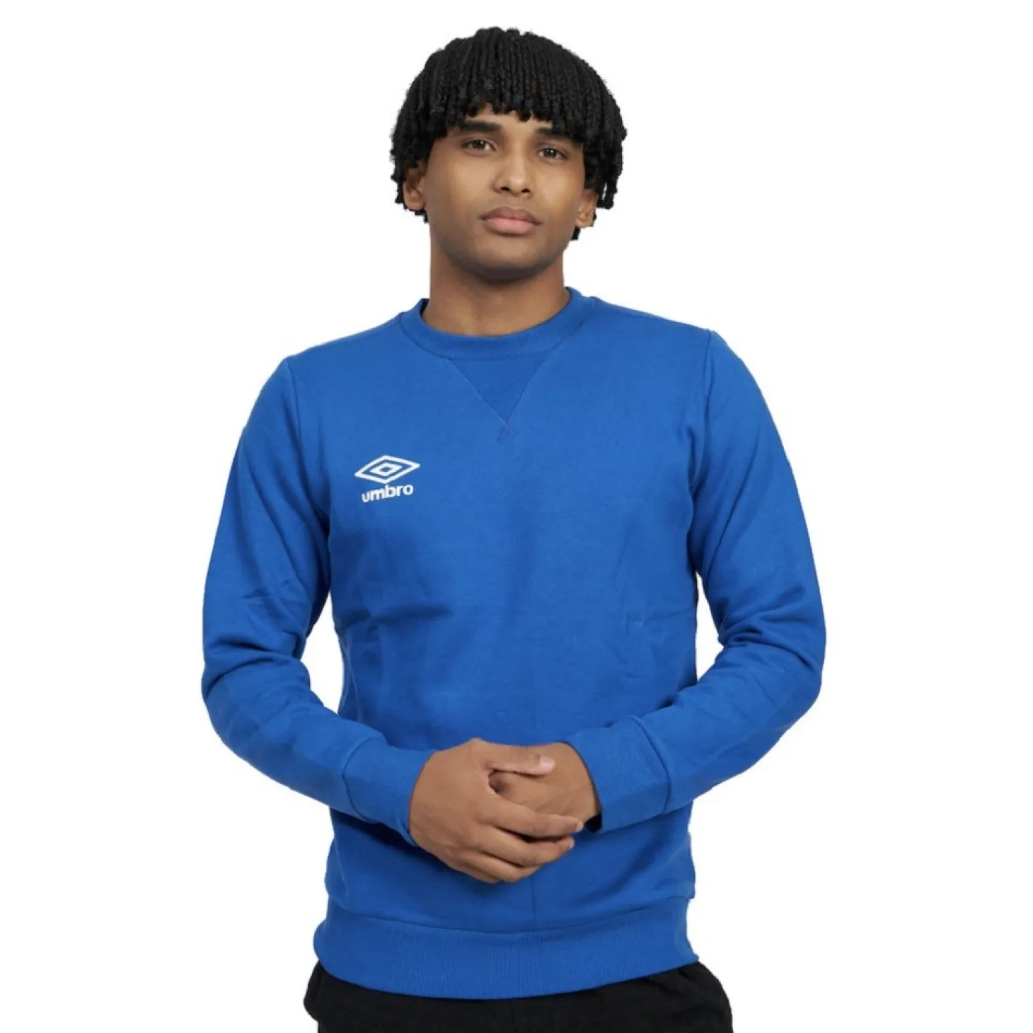 Sudadera Umbro Fleece Essentials Azul Royal