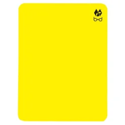 Tarjeta Árbitro b+d 10.5x7.5cm