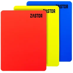 Tarjeta Árbitro Zastor Tay 12x9cm