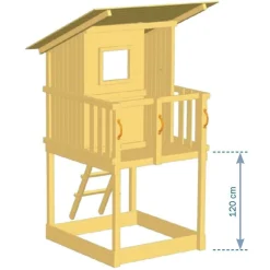 Torre Infantil Beach Hut