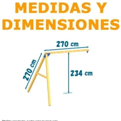 Torre Kiosk XL con Columpio