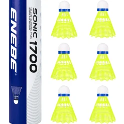 Tubo 6 Volantes Bádminton Enebe Sonic 1700 Amarillo