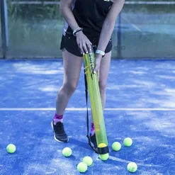 Tubo Recogepelotas Tenis/Pádel 15 Pelotas Softee Amarillo